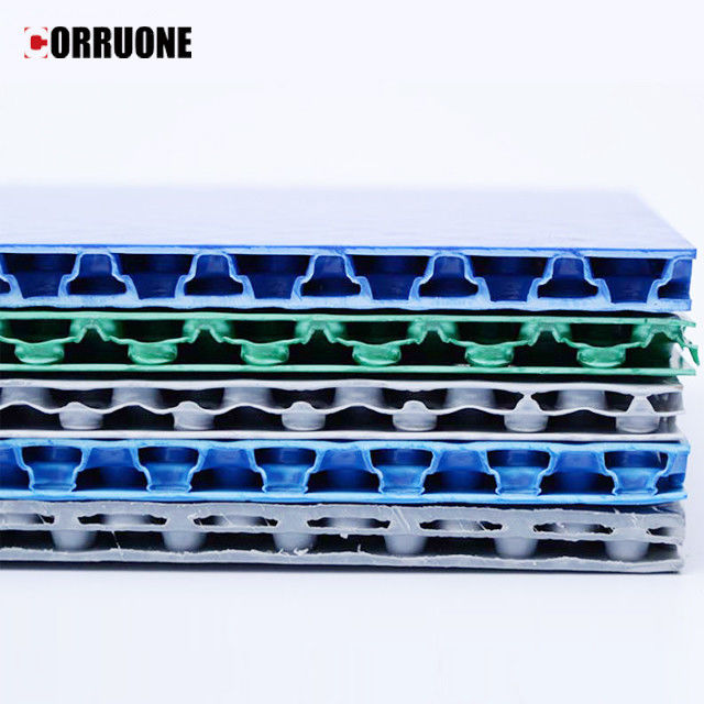 листы Correx 10mm белой рифленой пластиковой доски 9mm белые 4mm