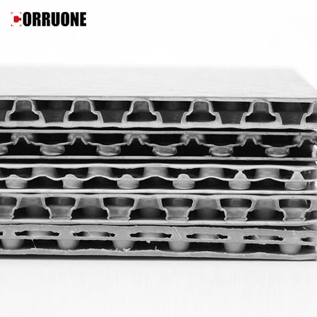 листы Correx 10mm белой рифленой пластиковой доски 9mm белые 4mm