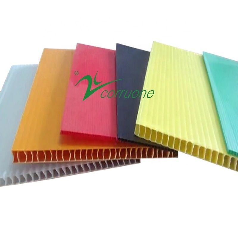 панели полипропилена рифленого листа 2mm 3mm 4mm 5mm 6mm 7mm PP