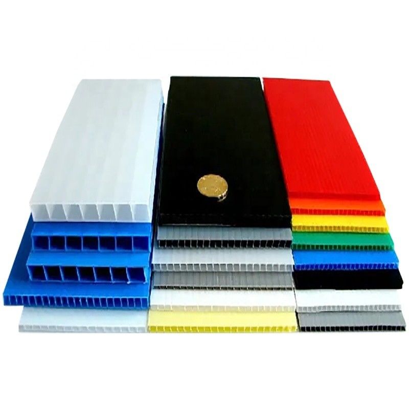 панели полипропилена рифленого листа 2mm 3mm 4mm 5mm 6mm 7mm PP