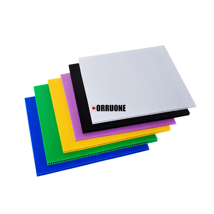 Доска доски PP 4x8 4mm 5mm Correx белая рифленная Correx подгоняла