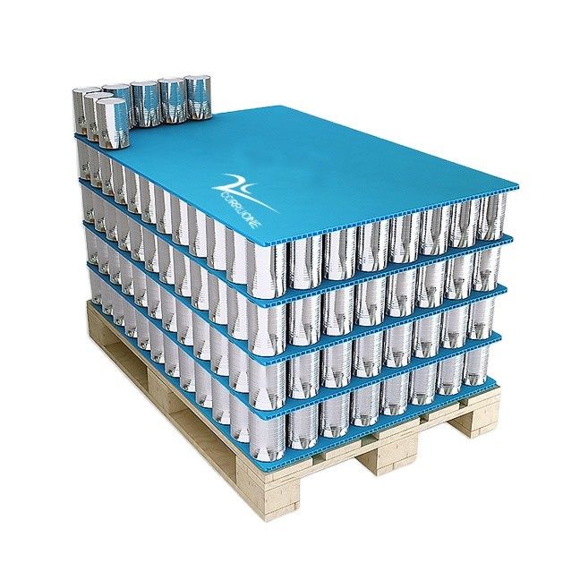 ROHS 6mm повторно использовало рифленые пластиковые листы листы Коропласт 4 x 8