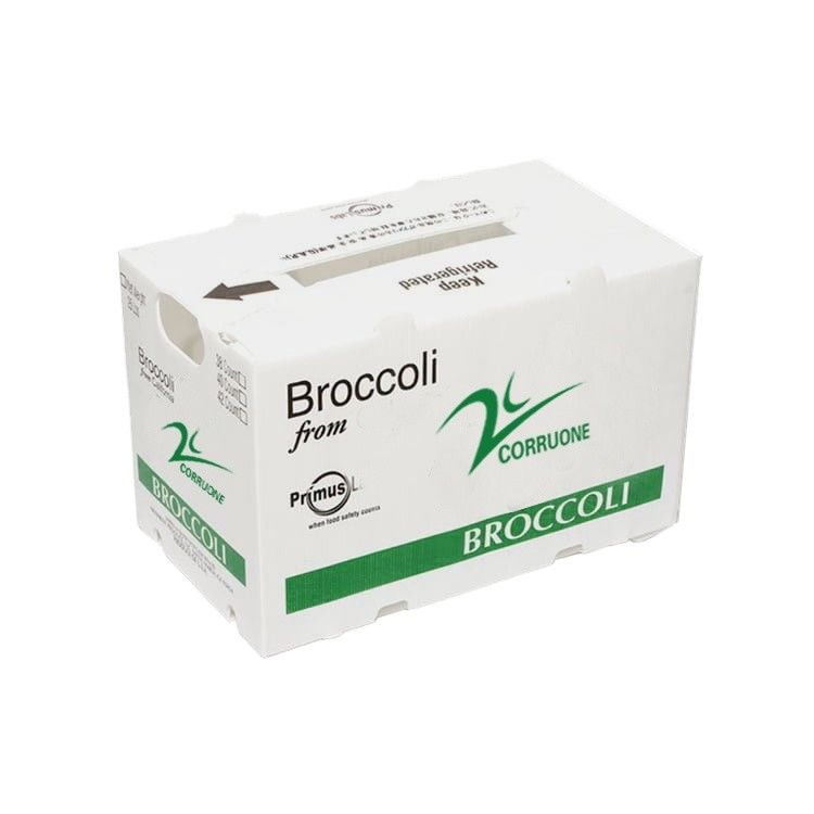 OEM Factory Produce PP Plastic Corrugated Box Для свежей сладкой кукурузы брокколи баклажаны Имбирный ящик