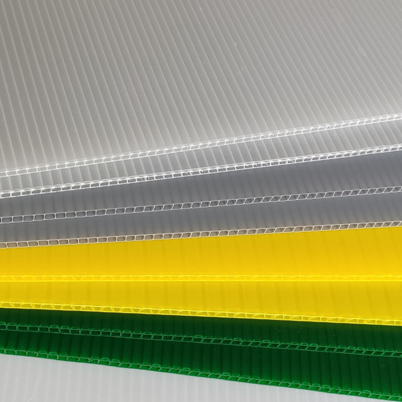4ft X 8ft Twin Wall Corrugated Plastic Sheets УФ-устойчивые для экологически чистой упаковки