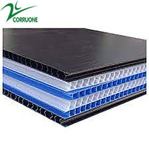 4ft X 8ft Twin Wall Corrugated Plastic Sheets УФ-устойчивые для экологически чистой упаковки